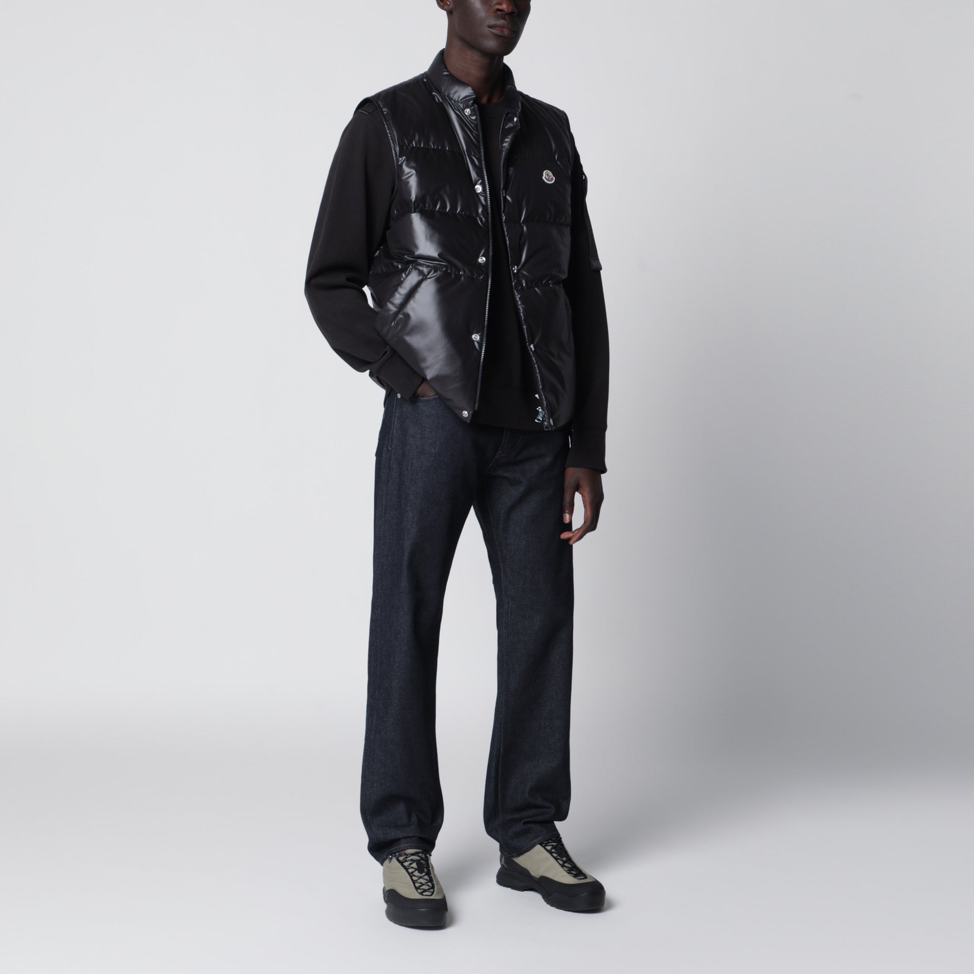 Gilet rembourré en duvet Restigo noir