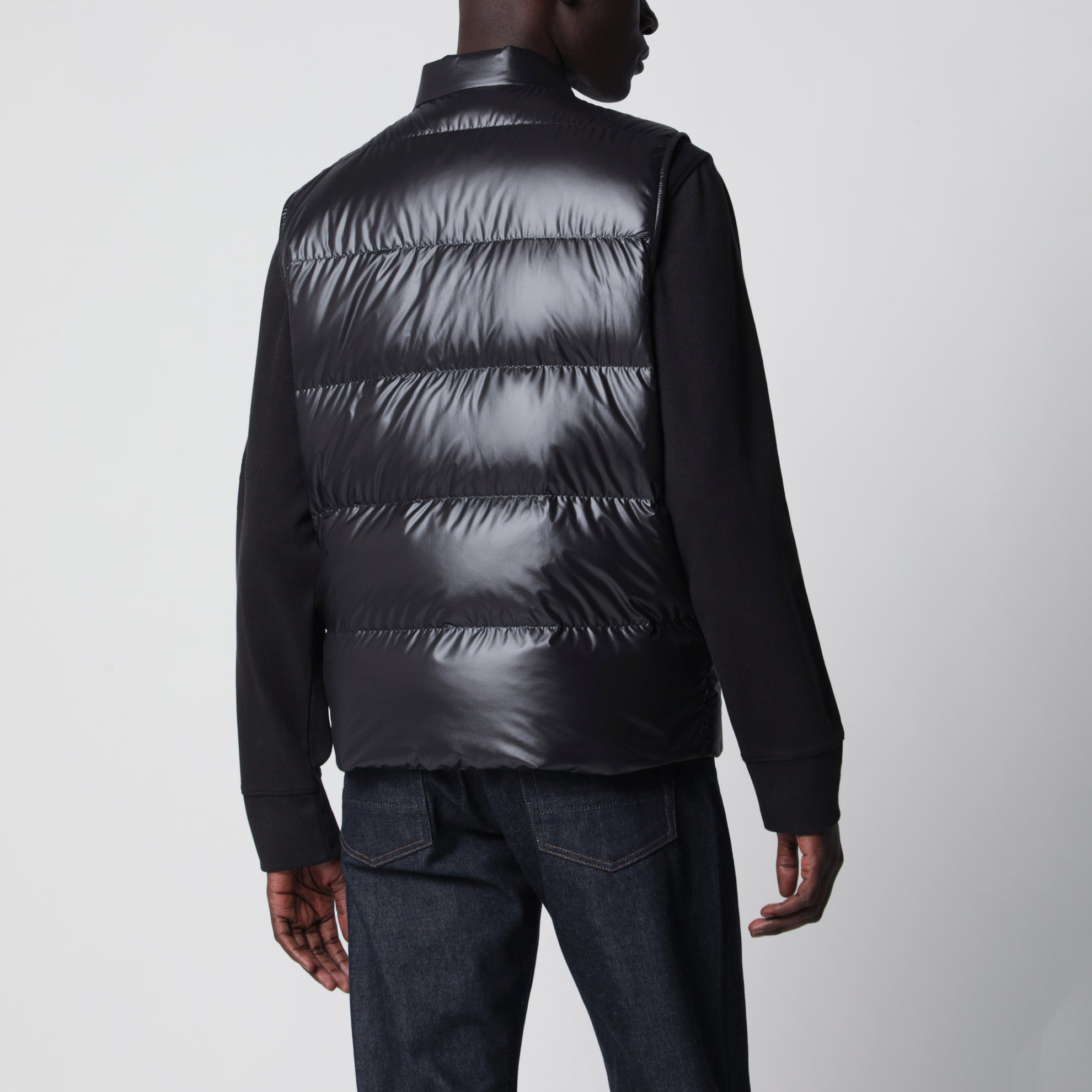 Gilet rembourré en duvet Restigo noir