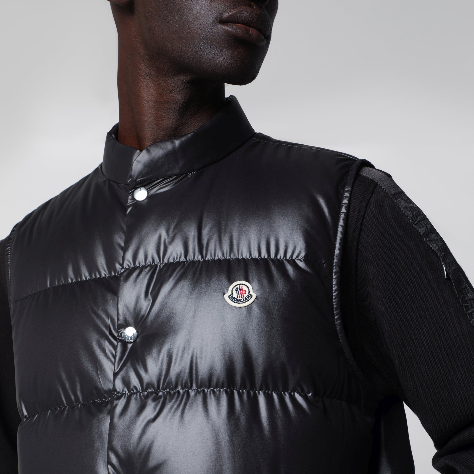 Gilet rembourré en duvet Restigo noir