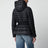 Down jacket Raies in black nylon