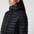Down jacket Raies in black nylon
