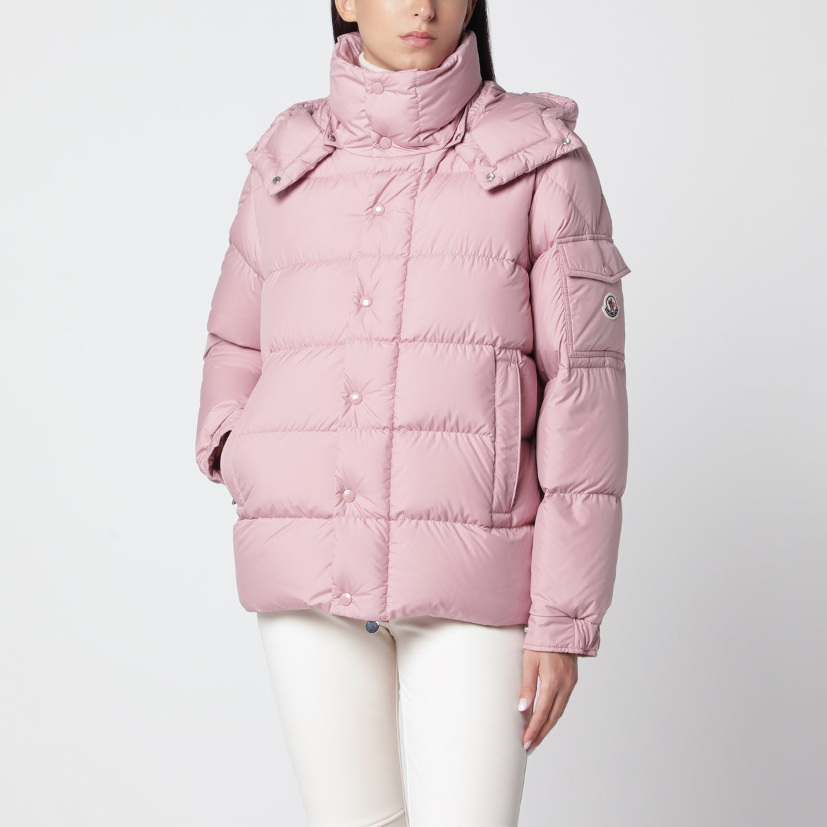 Doudoune courte Maya 70 rose