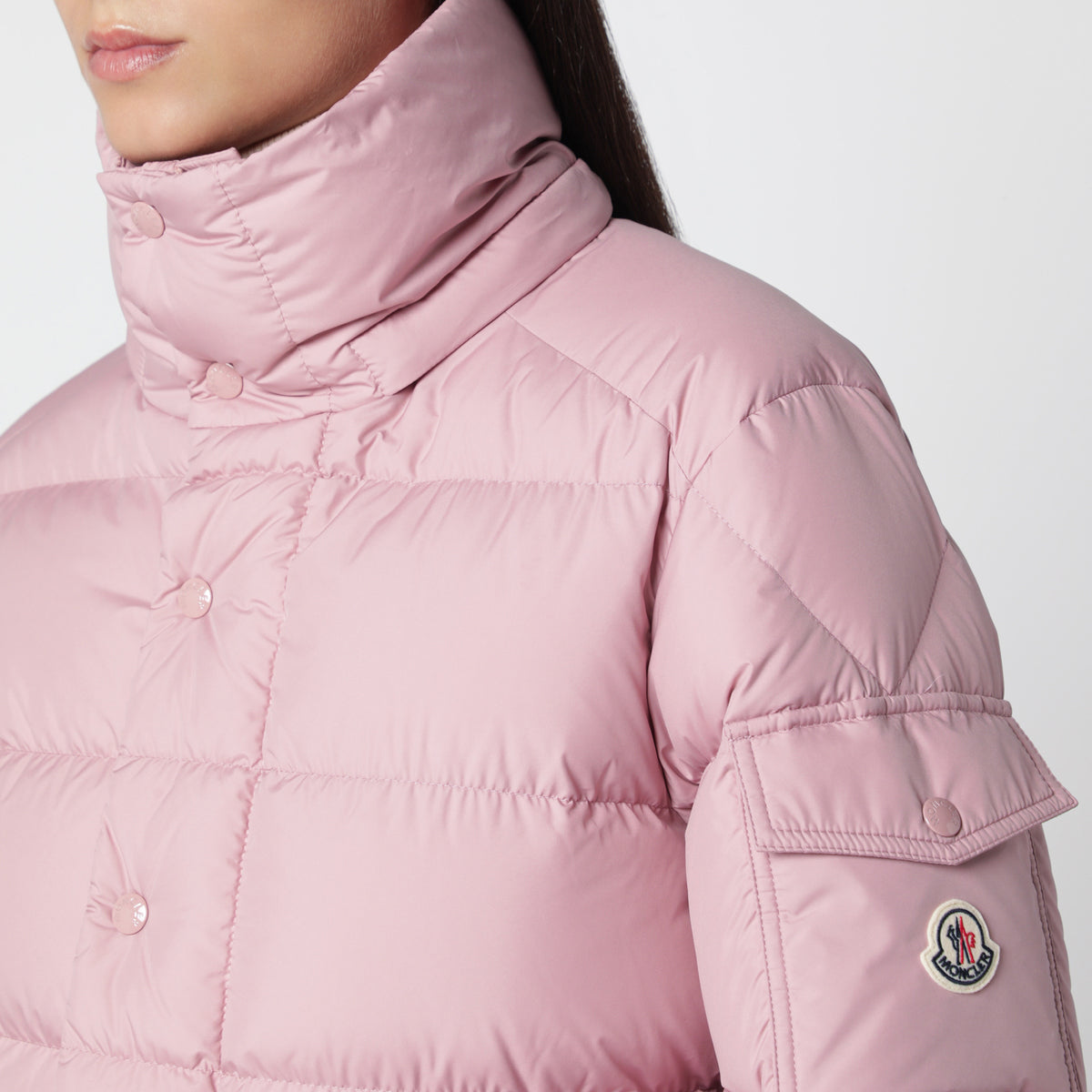 Doudoune courte Maya 70 rose