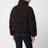 Braun/schwarze Jacke aus Bouclé-Gewebe