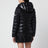 Black Bady down jacket in nylon laqué