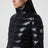 Black Bady down jacket in nylon laqué