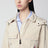 Giacca Nimba beige chiara con coulisse