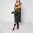 Bonnie medium handbag in Selva Green leather