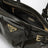 Bonnie medium handbag in Selva Green leather