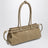 Borsa a mano Bonnie medium in pelle nabuk beige