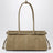 Borsa a mano Bonnie medium in pelle nabuk beige
