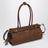 Handbag Bonnie medium in cacao nubuck leather