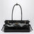 Borsa Bonnie media nera in pelle