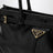 Medium black leather Bonnie handbag