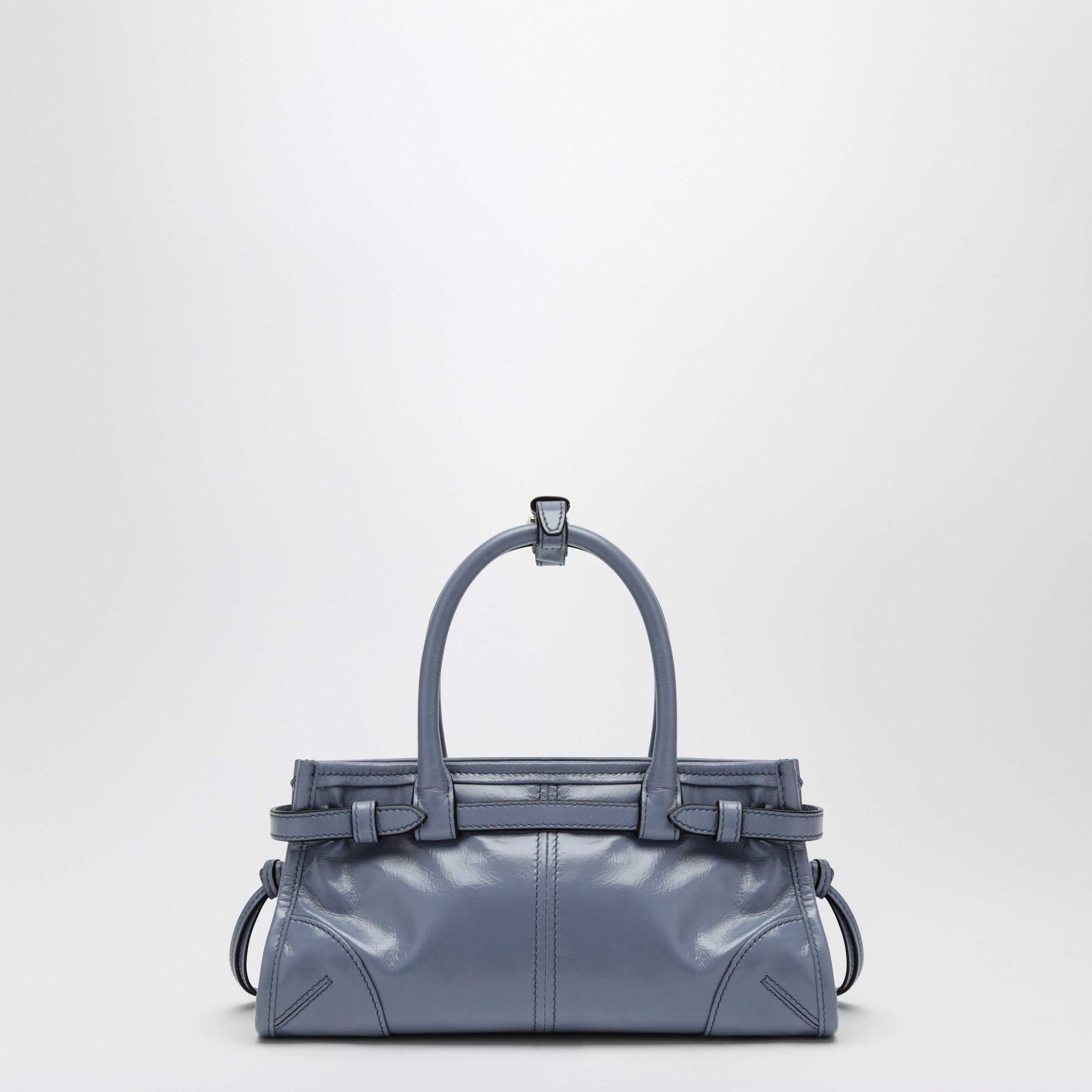 Prada Bonnie Mini top-handle bag light blue | TheDoubleF