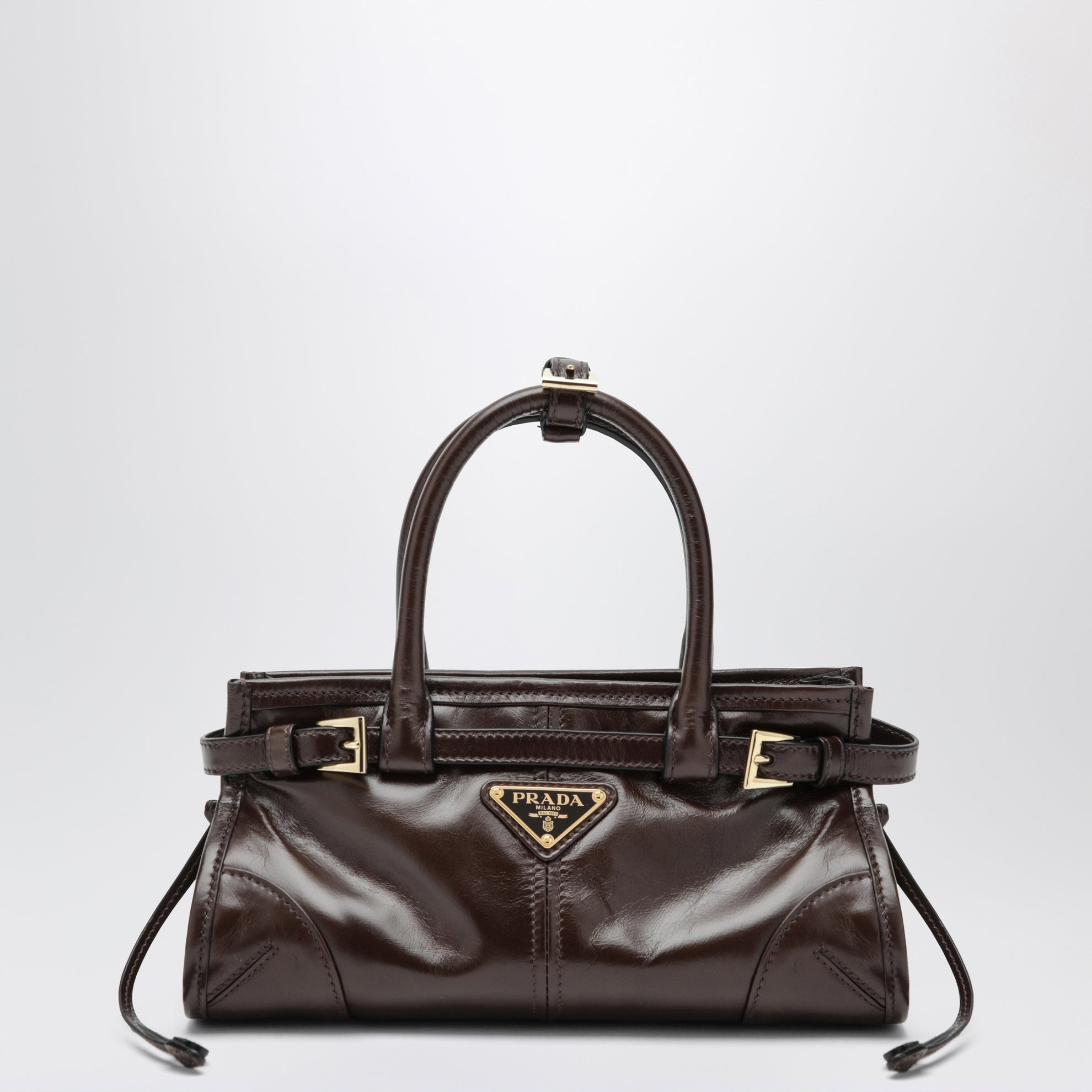 Dark brown Bonnie Mini handbag