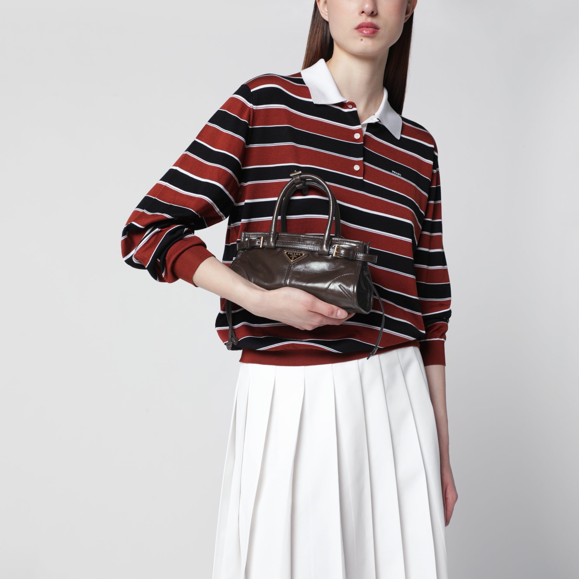 Dark brown Bonnie Mini handbag