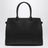 Schwarze Ledertasche