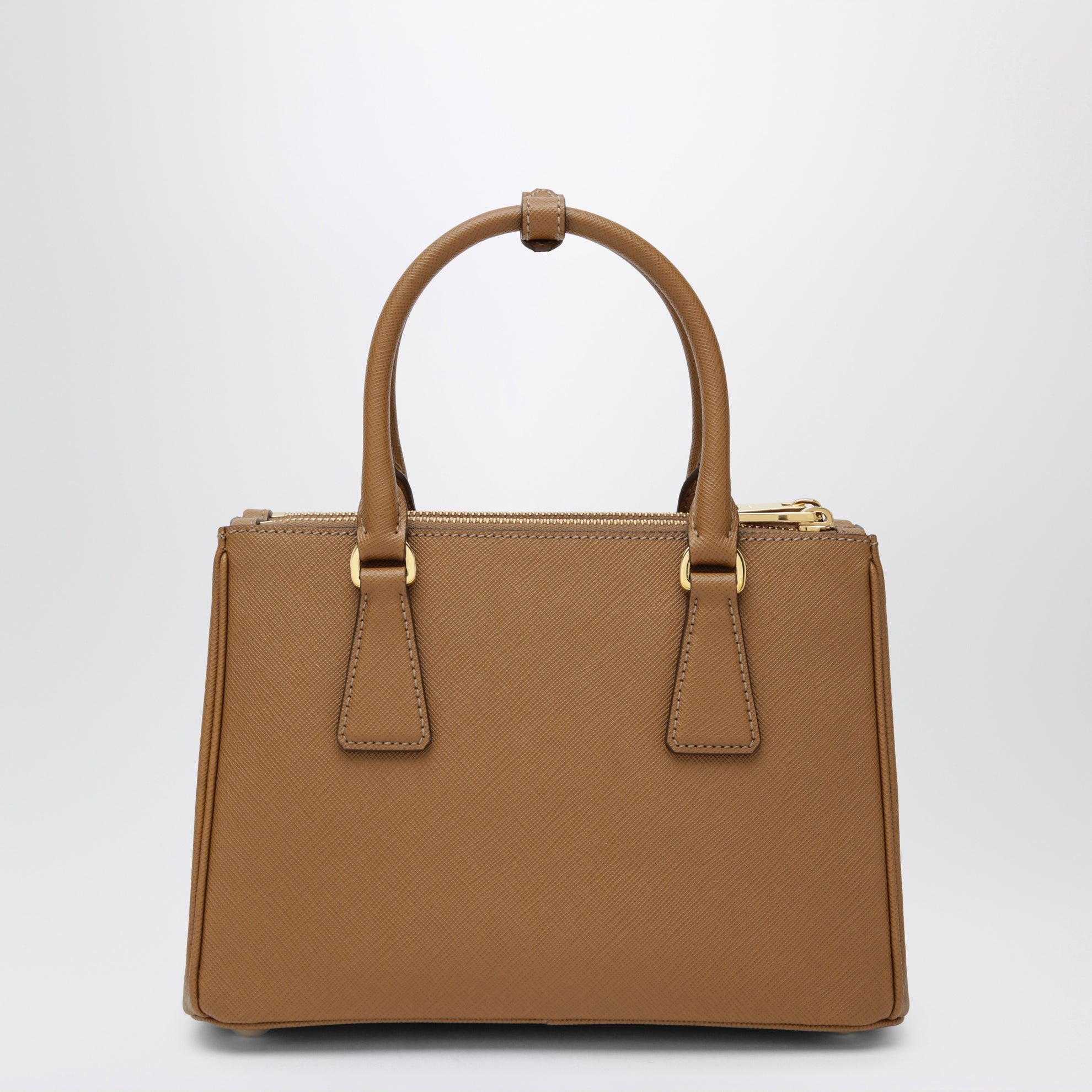 Small caramel-coloured Galleria bag