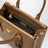 Small caramel-coloured Galleria bag