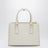 Borsa Galleria piccola color talco