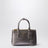 Borsa Prada Galleria mini in Saffiano vernice cromo