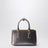 Borsa Prada Galleria mini in Saffiano vernice cromo