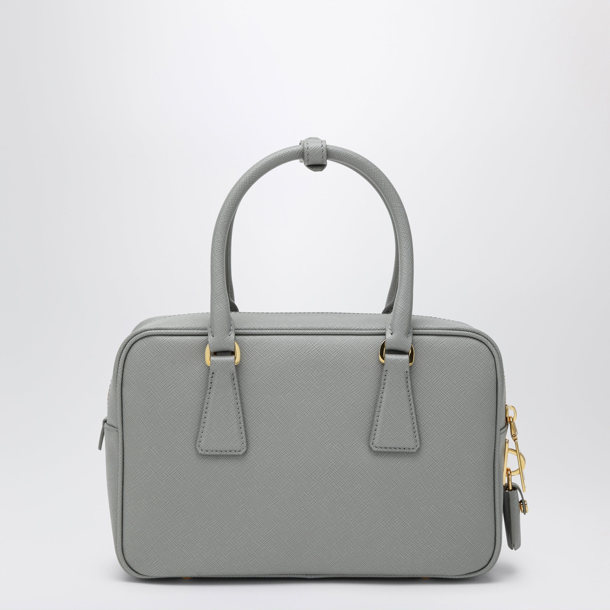 Top-handle bag in Nube Saffiano leather