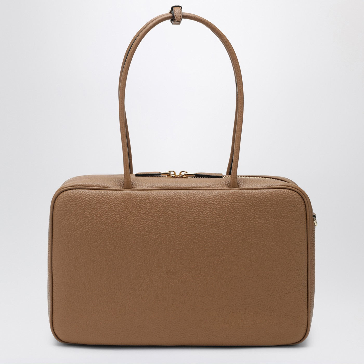 Large duffle bag in Caramel leather