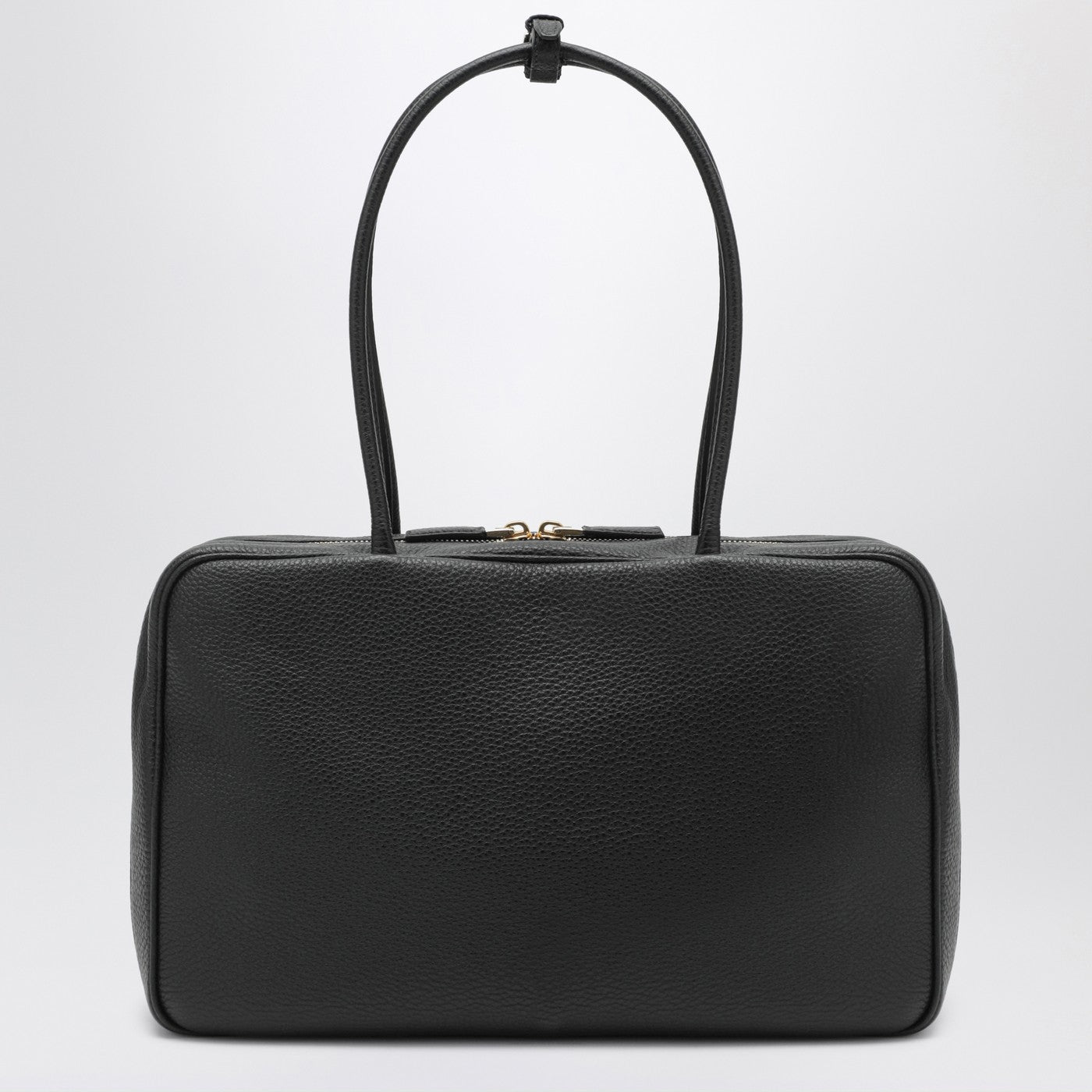 Prada Large duffle bag in black leather | TheDoubleF