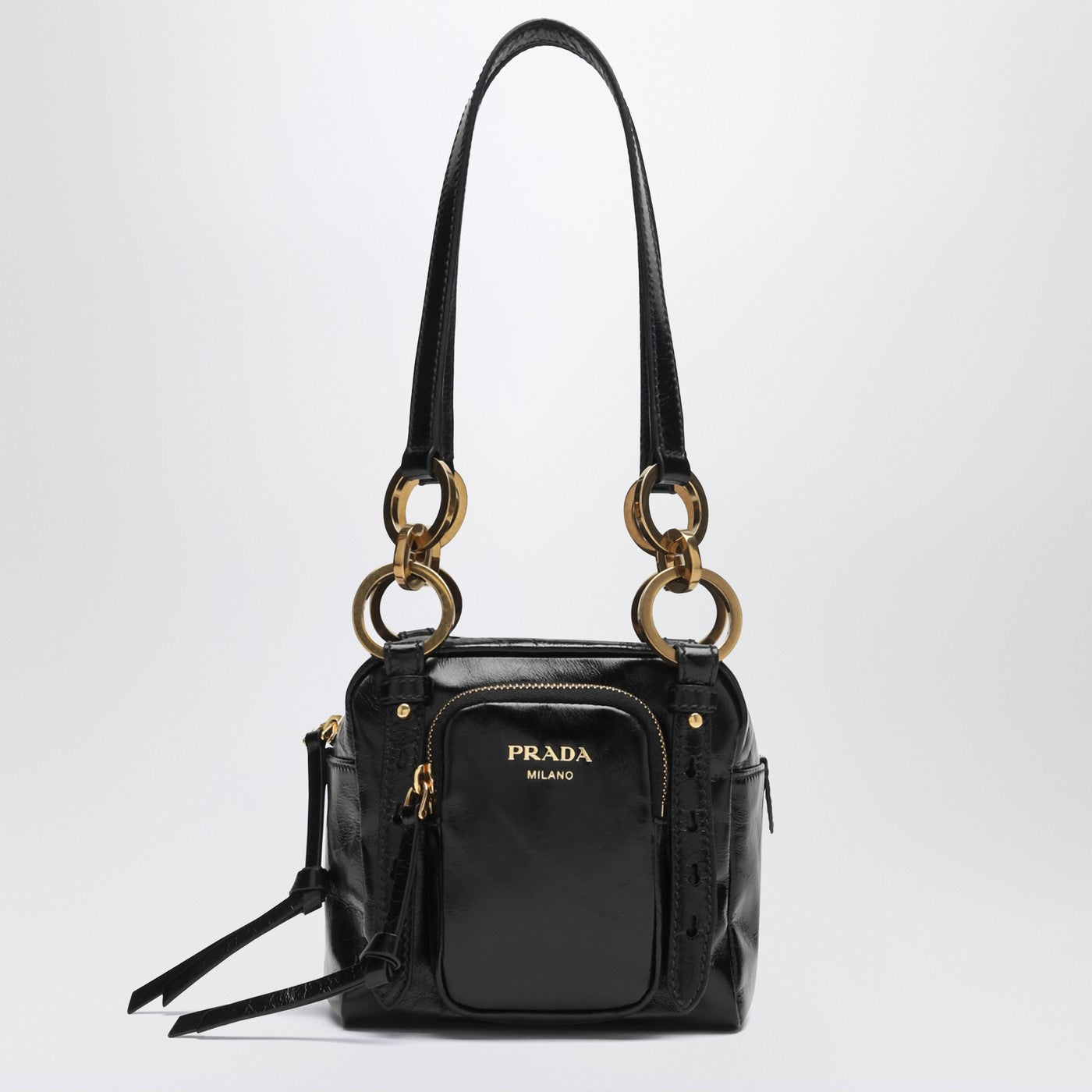 Sac à main mini Dangle noir