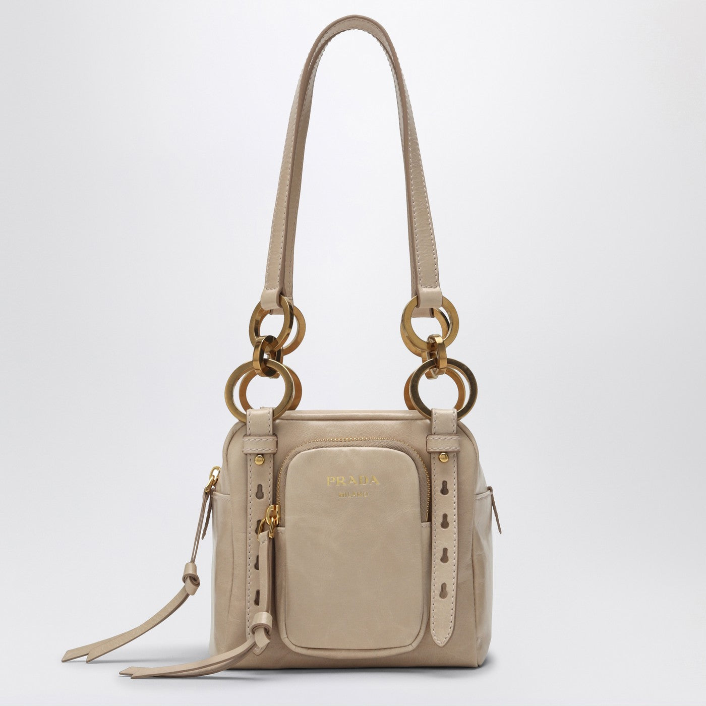 Bauletto mini Dangle rosa cipria