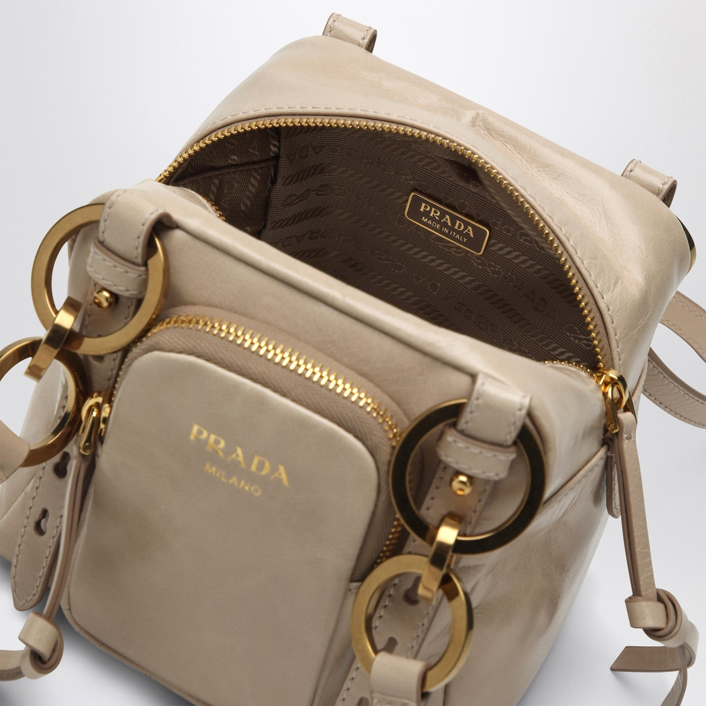 Bauletto mini Dangle rosa cipria