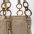 Bauletto mini Dangle rosa cipria