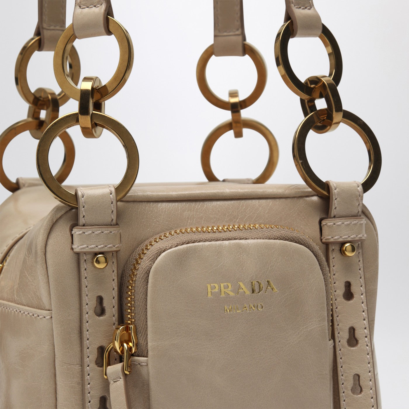 Bauletto mini Dangle rosa cipria