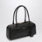 Borsa a spalla in pelle nera