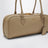 Borsa a spalla in pelle sabbia