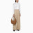 Sac porté épaule Prada Arqué couleur caramel large en cuir