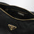 Prada Explore large bag in black Re-Nylon and leather