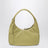Borsa hobo piccola in pelle color pistacchio