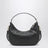 Black leather shoulder bag