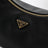 Black leather shoulder bag