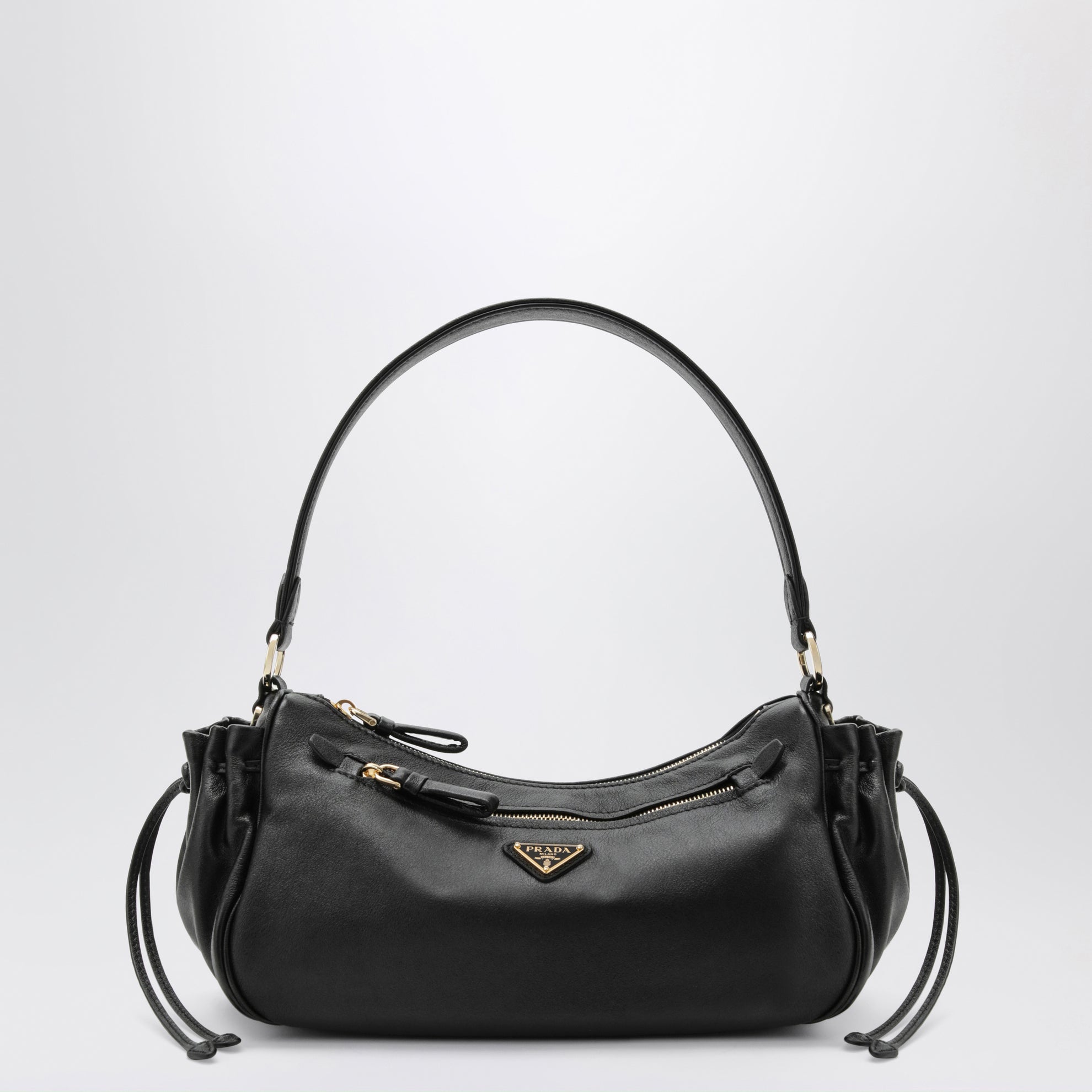 Borsa small in pelle nera