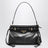 Small Bonnie top-handle bag in black calf leather