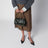Small Bonnie top-handle bag in black calf leather