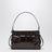Bonnie Small hobo handbag in calf leather, dark brown