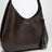 Boogie Medium Brown Leather Hobo Bag