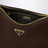 Borsa marrone testa di moro in suede