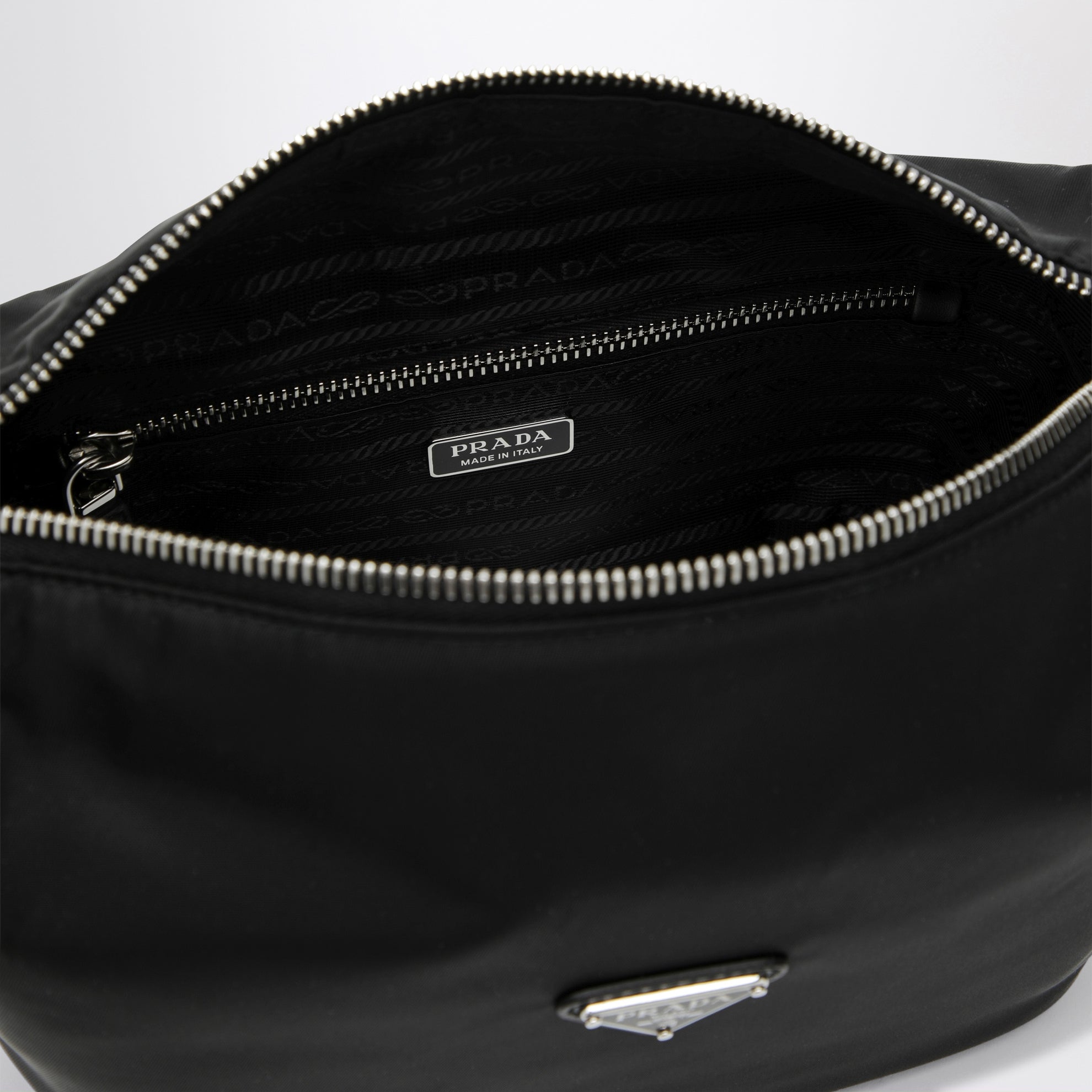 Borsa Chérie mini in Re-Nylon nera