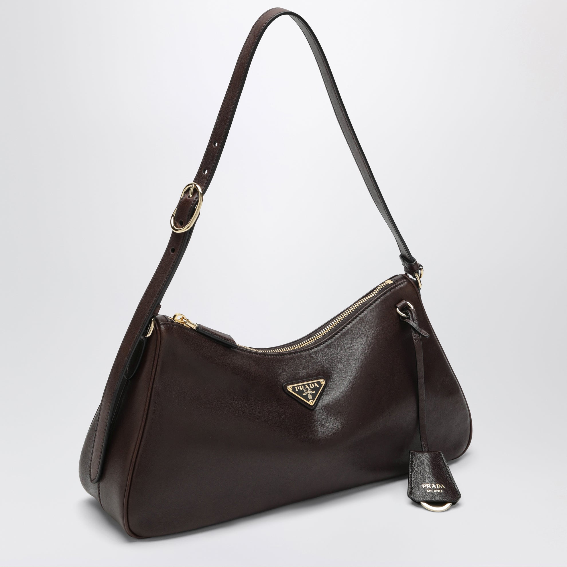 Aimée shoulder bag in Burnt nappa leather